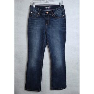 Wrangler Women's‎ Boot Cut Denim Jeans Dark Wash Western Style Size 30/30